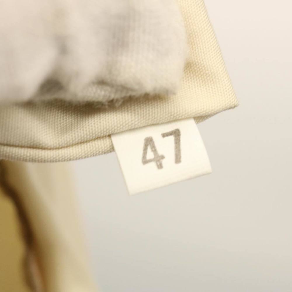 PRADA Tote Bag Nylon Beige Auth cl759 - Picture 12 of 16